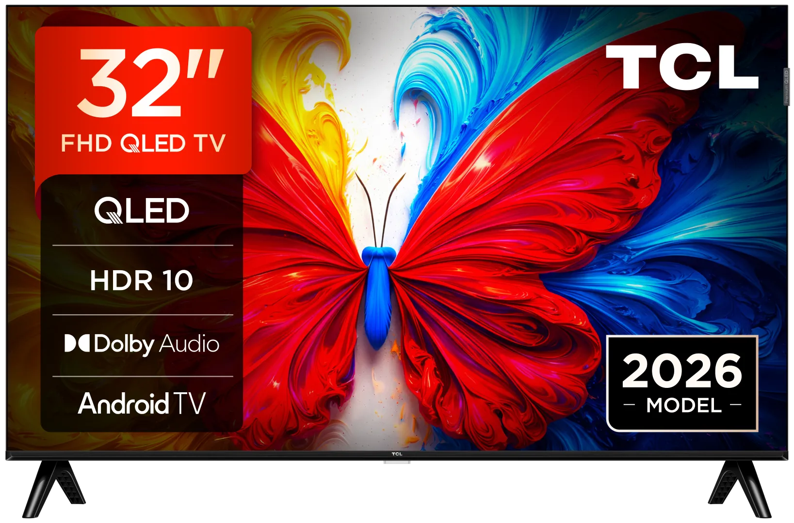 TCL TV QLED 32S5L (2026) 32"(82cm) FHD 