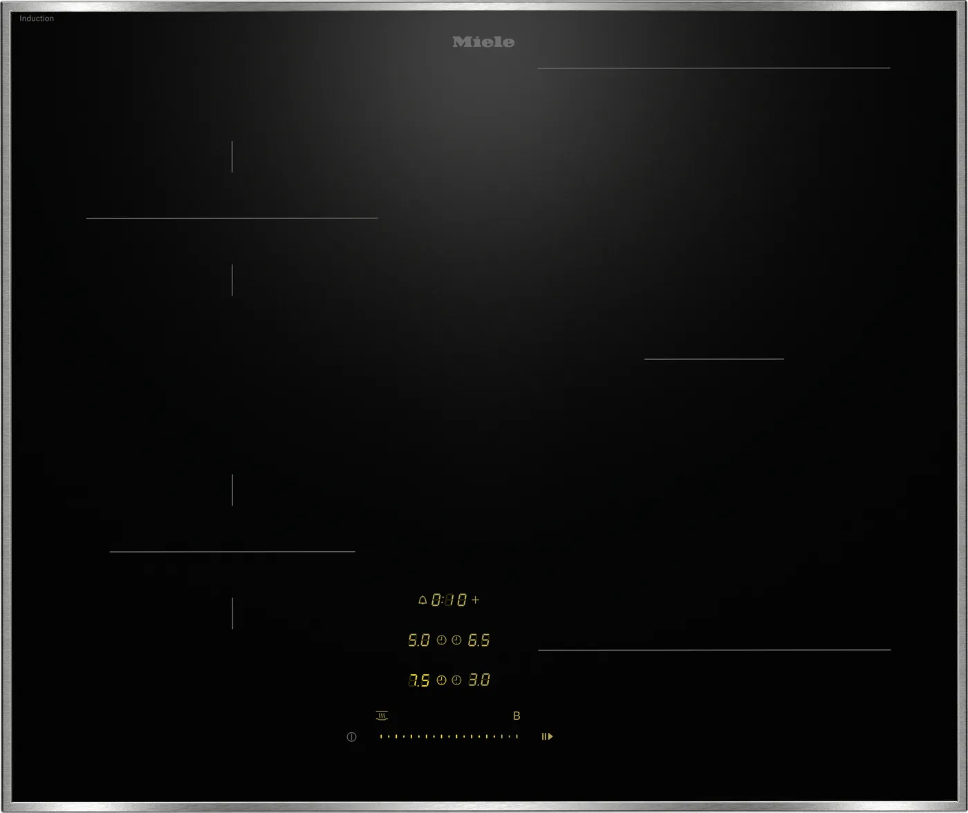 Miele Table de cuisson induction PowerFlex KM 8462 FR