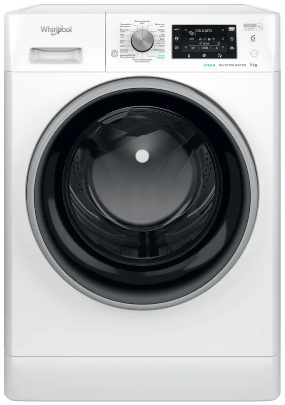 WHIRLPOOL Lave-linge FreshCare+ Steam FFD 9489E BSV BE
