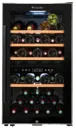 LA SOMMELIERE Cave à vin Double Zone ECS512Z - 49 bouteilles - Noir