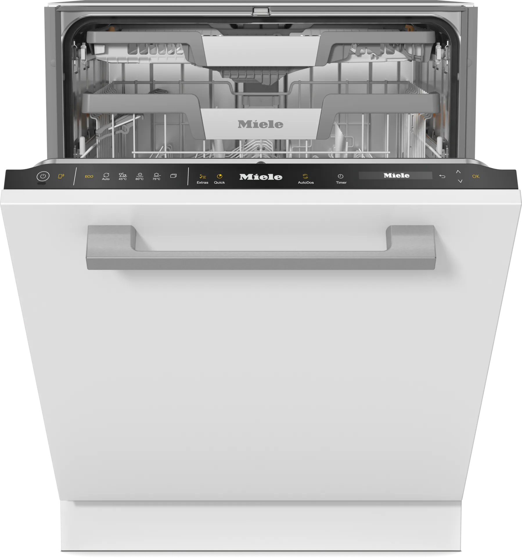 Miele Lave-vaisselle encastrable G 7650 SCVi AutoDos - Noir obsidien