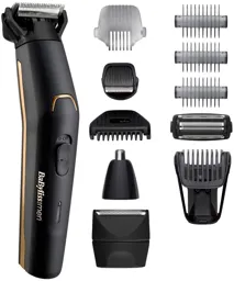 BABYLISS Tondeuse barbe 11-en-1 MT860E - Carbon Titanium