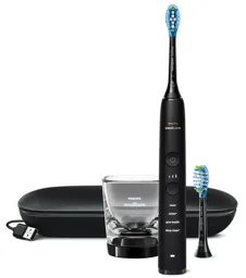PHILIPS Brosse à dents électrique Sonicare DiamondClean 9000 - Noir