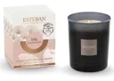 ESTEBAN Bougie parfumée initiale rechargeable 180g Iris Cachemire