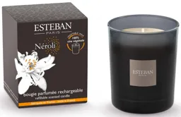 ESTEBAN Bougie parfumée initiale rechargeable 180g - Néroli