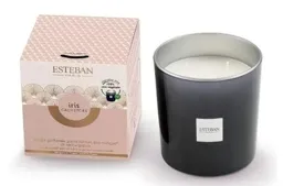 ESTEBAN Bougie parfumée rechargeable 450g Iris Cachemire