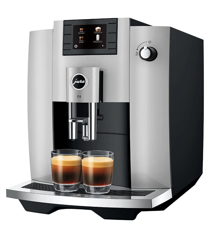 Jura Machine à Expresso automatique E6 Platinium