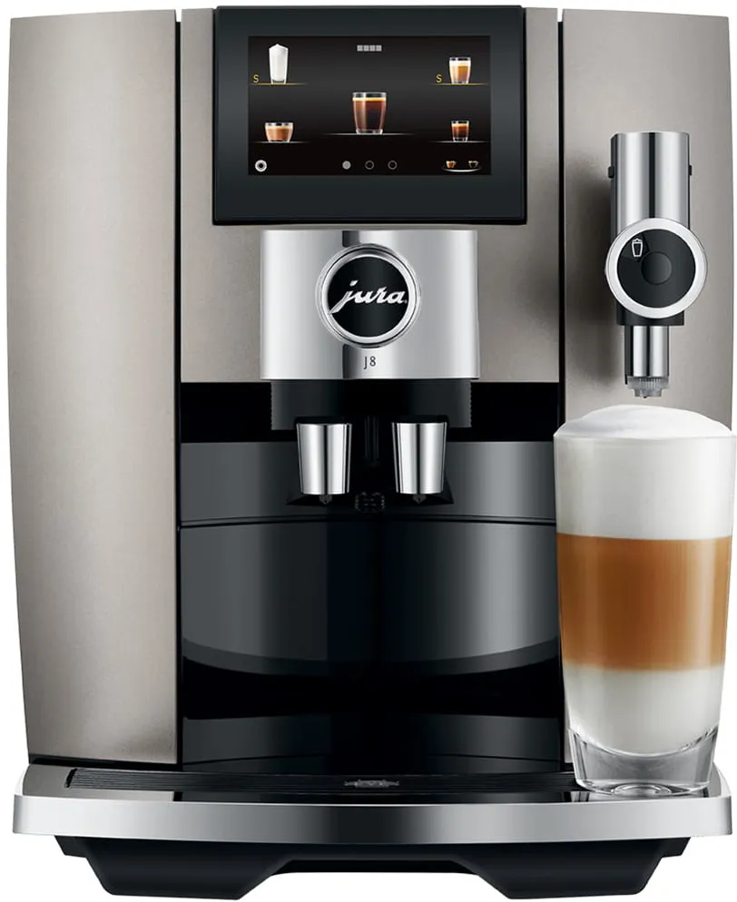 Jura Machine à expresso automatique J8 - Midnight Silver (EA)
