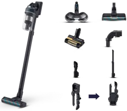 SAMSUNG Aspirateur balai Jet 85 Premium VS20C852FTB/WA