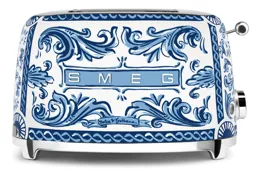 SMEG Grille-pain TSF01DGBEU - Edition Dolce & Gabbana Blu Mediterraneo