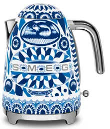 SMEG Bouilloire KLF03DGBEU Edition Dolce & Gabbana - Blu Mediterraneo