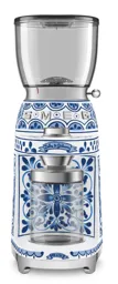 SMEG Moulin à café CGF01DGBEU - Edition Dolce & Gabbana Blu Mediterraneo