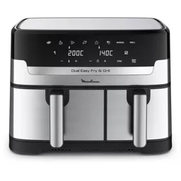 MOULINEX Airfryer Dual Easy Fry & Grill EZ905D20