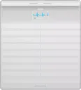 WITHINGS Pèse personne connecté Body Scan - Blanc
