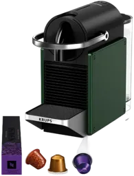 KRUPS Machine à café Nespresso Pixie Redesign - Dark Green
