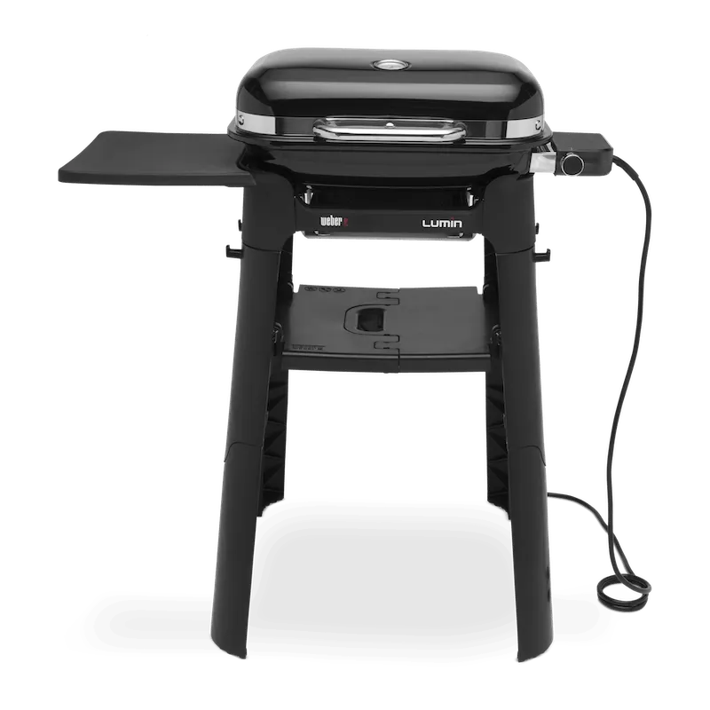 Weber Barbecue électrique Lumin Compact avec support Noir