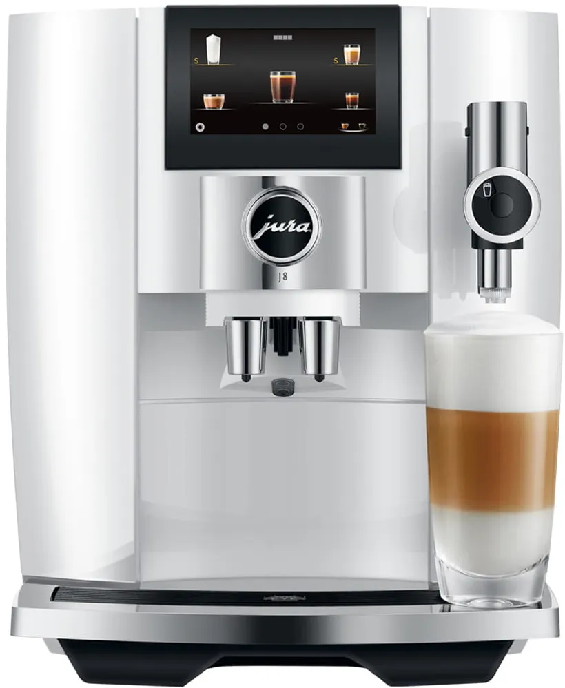 Jura Machine à expresso automatique J8 - Piano White (EA)