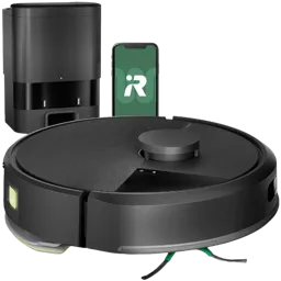 iROBOT Robot aspirateur laveur Roomba 105 Combo + Base AutoEmpty - Noir