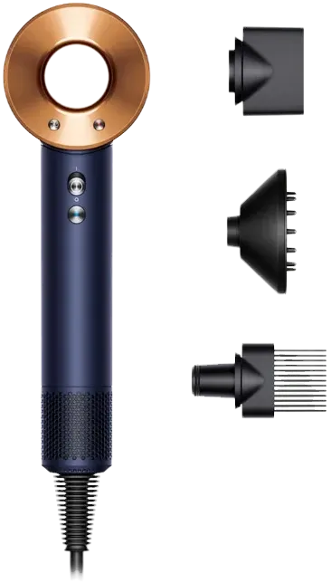 Dyson Sèche-cheveux Supersonic cheveux bouclés a frisés - Prussian Blue/Rich Copper