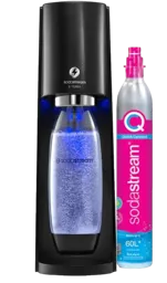 SODASTREAM Machine à boisson pétillante E-Terra - Noir
