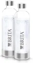 BRITA Pack 2 Bouteilles 1 litres pour sodaONE