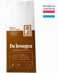 JOSY JUCKEM Café en grain Juca De brongen - Mélange gourmet - 1Kg