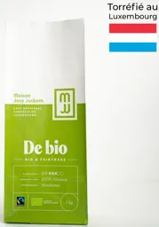 JOSY JUCKEM Café en grain Juca De bio - Bio & Fairtrade - 1Kg