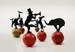 LUF DESIGN Piques apéritif Circus 18 pcs LD-S006
