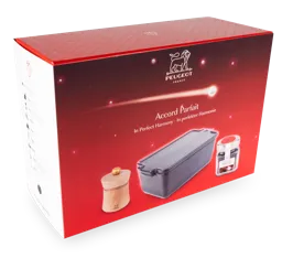 PSP PEUGEOT Set "Foie Gras" Moulin à poivre et mélange + Plat  à terrine 60626