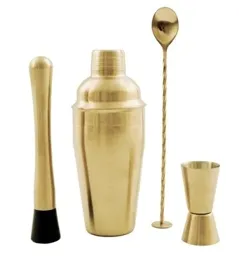 POINT-VIRGULE Set shaker à cocktail 4 pièces
