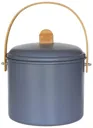PEBBLY Seau à composte d'intérieur - 7L - Bleu
