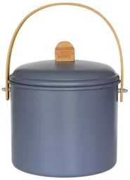 PEBBLY Seau à composte d'intérieur - 7L - Bleu