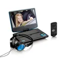 LENCO Lecteur DVD portable DVP-910 - 9 pouces - Bleu