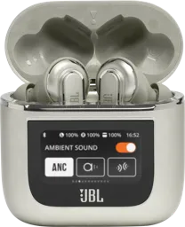 JBL Écouteurs sans fil Noise Cancelling Tour Pro 2 - Champagne