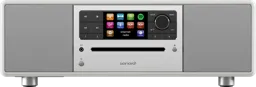 SONORO Radio Internet PRESTIGE - Blanc brillant/Argent