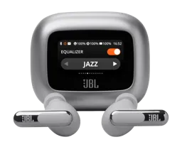 JBL Ecouteurs sans fil Live Beam 3 - Argent