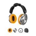 DYSON Casque sans fil OnTrac Aluminium/Jaune Pop