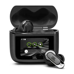 JBL Ecouteurs sans fil Noise Cancelling avec étui de recharge Tour Pro 3 - Noir