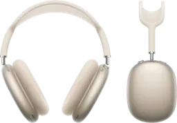 APPLE Casque sans fil AirPods Max - USB-C - Lumière stellaire