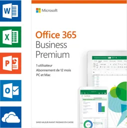 MICROSOFT Office 365 Business Premium - 1 an - FR - KLQ-00666
