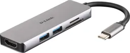 D-LINK Hub USB C - 5 ports - DUB-M530