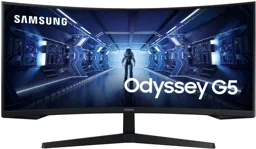 SAMSUNG Moniteur Gaming 34" - Odyssey G5 LC34G55TWW