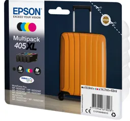 EPSON Multipack DURABrite Ultra 405XL Noir + 3 couleurs