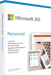 MICROSOFT Office 365 Personnel - 1 an - FR - QQ2-01415