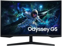 SAMSUNG Moniteur Gaming 32" QHD Odyssey G5 - LS32CG552EUXEN