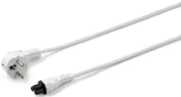 MICROCONNECT Cable d'alimentation Schuko - C5 - 1,8m - Blanc
