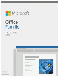 MICROSOFT Office Famille 2024 - 1 PC - FR - EP2-06842