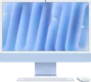 APPLE iMac 24" M4 (CPU 8 GPU 8) 16 Go 256 SSD - QWERTZ - Bleu - MWUE3SM