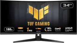 ASUS Moniteur Gaming 34" UWQHD 180Hz TUF Gaming VG34VQ3B