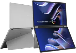 ASUS Moniteur PC Double écran 14" ZenScreen Duo OLED MQ149CD